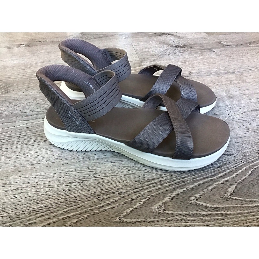 Women's Size 11 W Skechers Slip-ins: Ultra Flex 3.0 119975W Sandals Open Toe